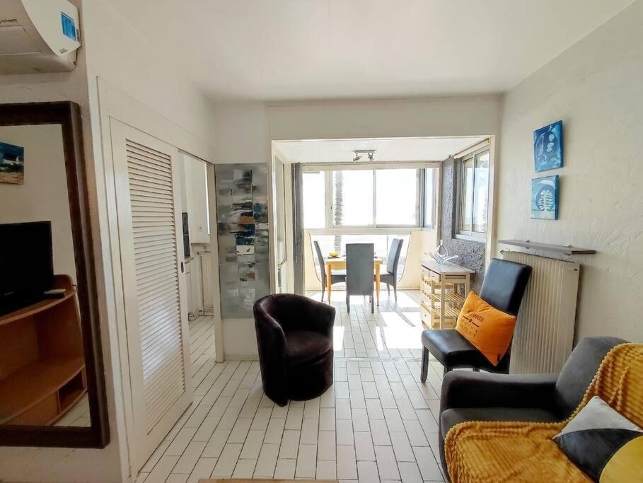Magnifique Vue Mer Avec Une Chambre - Nouria 55 - Canet-en-Roussillon Bagian luar foto